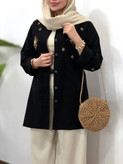 مانتو گلدوزی بابونه