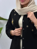 مانتو گلدوزی بابونه