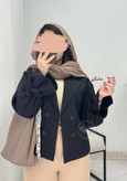 کت شیک و جدید دخترانه مدل وانیک جنس السا وارداتی اعلا