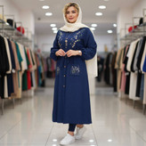 مانتو گلدوزی جدید زنانه با جنس بسیار خنک
