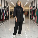 ست مانتو شلوار زنانه و دخترانه مدل پرینتی